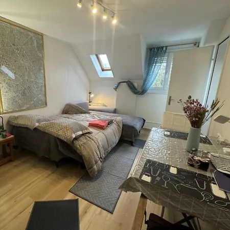 2 Chambres Adjacentes Avec Lit Queen Size Privatunterkunft Commugny